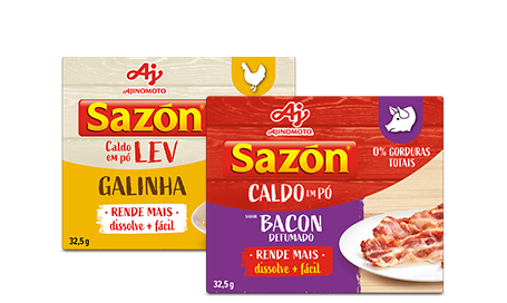 Caldos em Pó SAZÓN ® Caldos em Pó SAZÓN ®