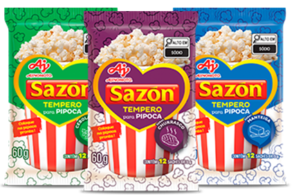 Tempero SAZÓN® para Pipoca Tempero SAZÓN® para Pipoca