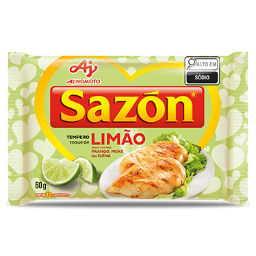 Imagem do Produto Tempero SAZÓN Tempero SAZÓN® Toque De Limão Imagem do Produto Tempero SAZÓN Tempero SAZÓN® Toque De Limão