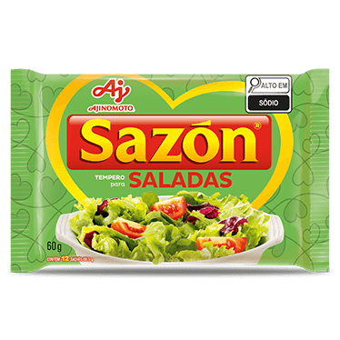 Imagem do Produto Tempero SAZÓN Tempero SAZÓN® Para Saladas Imagem do Produto Tempero SAZÓN Tempero SAZÓN® Para Saladas