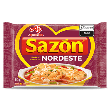 Imagem do Produto Tempero SAZÓN Tempero SAZÓN® Sabores do Nordeste Imagem do Produto Tempero SAZÓN Tempero SAZÓN® Sabores do Nordeste