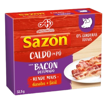 Imagem do Produto Tempero SAZÓN Caldo em Pó SAZÓN® Bacon Defumado