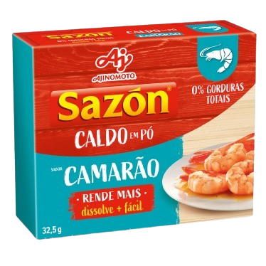 Imagem do Produto Tempero SAZÓN Caldo em Pó SAZÓN® Camarão