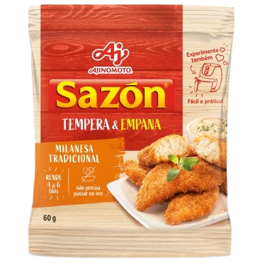 Imagem do Produto Tempero SAZÓN SAZÓN® Tempera & Empana Milanesa Tradicional Imagem do Produto Tempero SAZÓN SAZÓN® Tempera & Empana Milanesa Tradicional