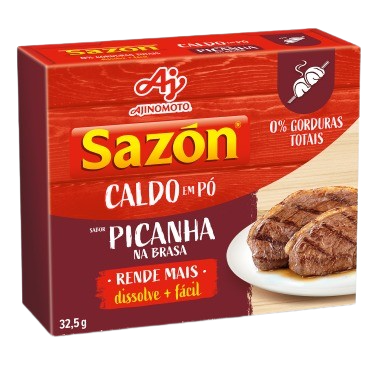 Imagem do Produto Tempero SAZÓN Caldo em Pó SAZÓN® Picanha