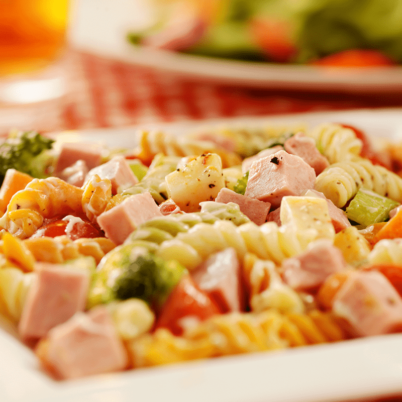 Ah, o que eu tenho em casa, normalmente.