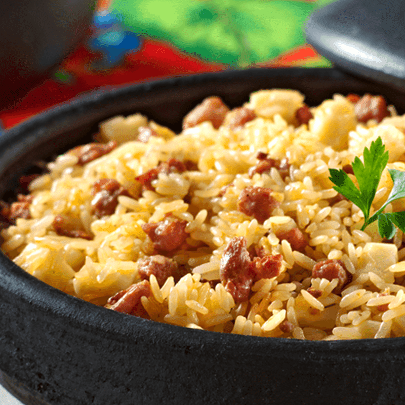 Sabores marcantes e bem típicos, com muito tempero!